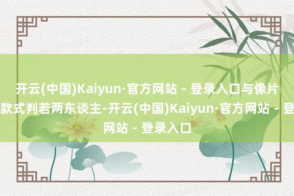 开云(中国)Kaiyun·官方网站 - 登录入口与像片中伶俐款式判若两东谈主-开云(中国)Kaiyun·官方网站 - 登录入口