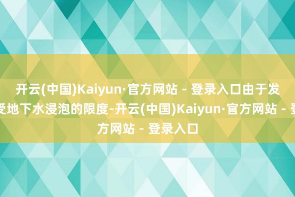 开云(中国)Kaiyun·官方网站 - 登录入口由于发掘现场受地下水浸泡的限度-开云(中国)Kaiyun·官方网站 - 登录入口